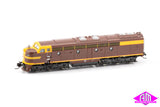 NSWGR 42 Class Locomotive - Indian Red (N Scale)