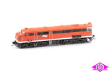 NSWGR 44 Class Locomotive - Red Terror - Mk1 (N Scale)