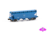 NSWGR FRH Cement Hopper - PTC Blue - 5 Pack (N Scale)