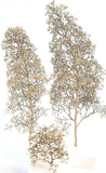 Ground Up Scenery - Natural Seafoam Trees - Super Fine Trees - Multipack