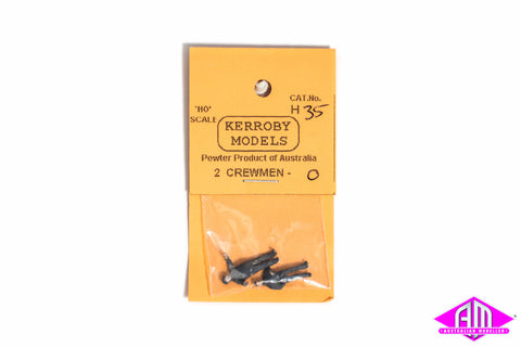 KM-H35 - Crewman O (Stand + Stand) (HO Scale)