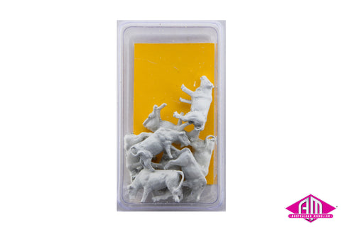 KM-H99 - Charolais Cows (HO Scale)