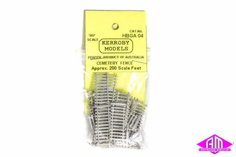 KM-HBGA04 Picket Fence (Cemetery Fence)
