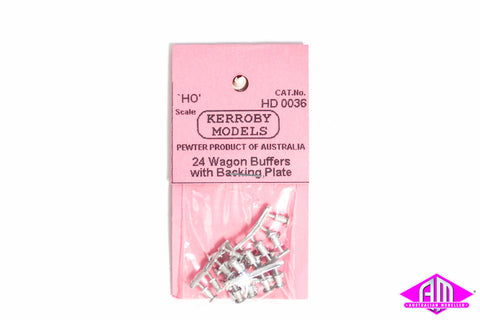 KM-HD036 Wagon Buffers (with Plate 24)