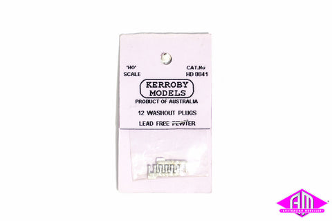 KM-HD041 12 Washout Plugs (Steam Loco)