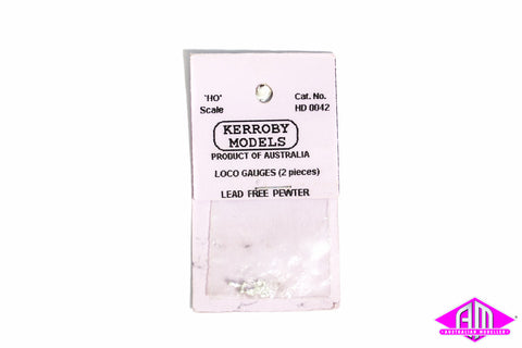 KM-HD042 Loco Gauges (2 Pieces)