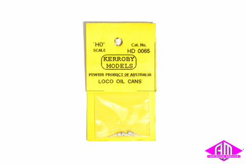 KM-HD065 Loco Oil Cans (Long Neck 3)