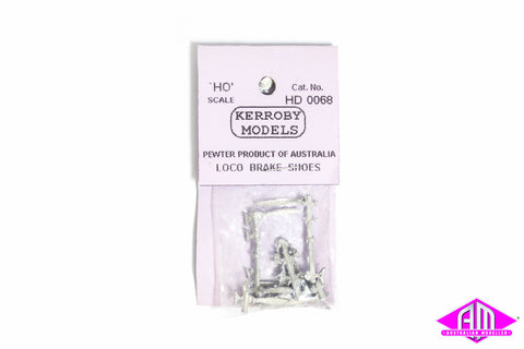 KM-HD068 Loco Brake Shoes (12 Pair)
