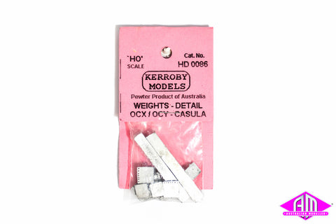 KM-HD086 OCX/OCY Weights