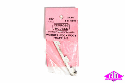 KM-HD089 VOCX/VOCY Weights