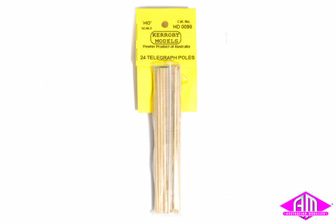 KM-HD098 Telegraph Poles (24 Poles)