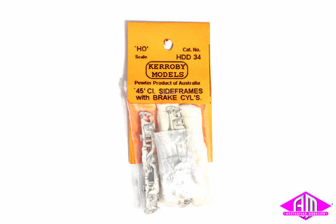 KM-HDD034 45 Class Sideframes (with Brake Cylinders)