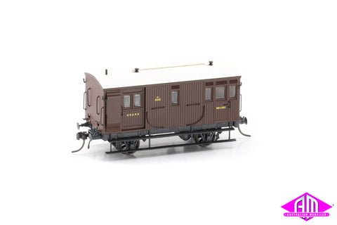 HG Goods Brake Van HG4148 Brown HG11
