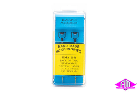 HMA - Station Lamps removable plug in base x2