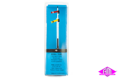 HMA - double arm british style semaphore signal lower quadrant HO