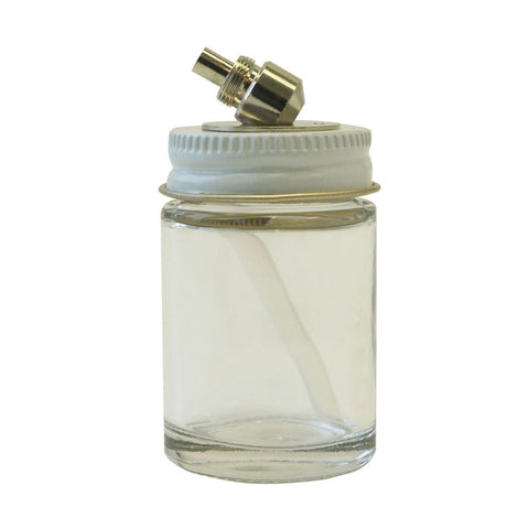 HS-1-OZ - Glass Bottle Assembly (for Airbrush) (1 oz./29cc)