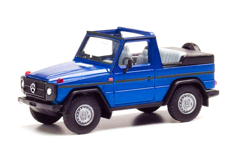 430845 - Mercedes-Benz - G Class Convertible - Light Blue Metallic (HO Scale)