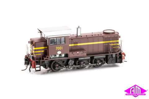 NSWGR 70 Class Locomotive Indian Red 7001