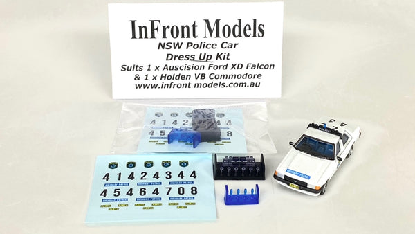 IF-DET002 - NSW Police Car Dress Up Kit (HO Scale) – Australian Modeller