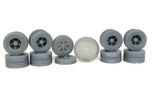 IF-DET020 - 6 Spoked Truck Wheels (HO Scale)