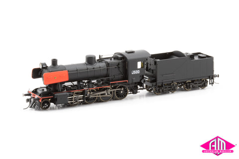 Ixion Models J500 VR J Class 2-8-0 Locomotive 'J500' Coal Burner, Red Lined  HO Scale