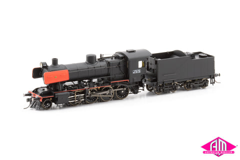 Ixion Models J500 VR J Class 2-8-0 Locomotive 'J515' Coal Burner, Red Lined,  HO Scale