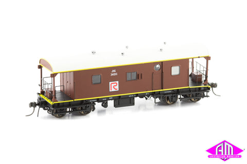 JHG Brake Van, JHG 34016 Red R