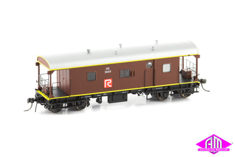 JHG Brake Van, JHG 34019 White R