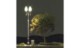 JP5632 - Street Lights - Double Lamp Post 3pc (HO Scale)