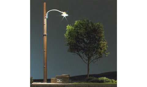 Wood light shop pole for sale