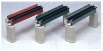 KA20-462 - Deck Plate Girder Bridge - Grey - 124mm (N Scale)