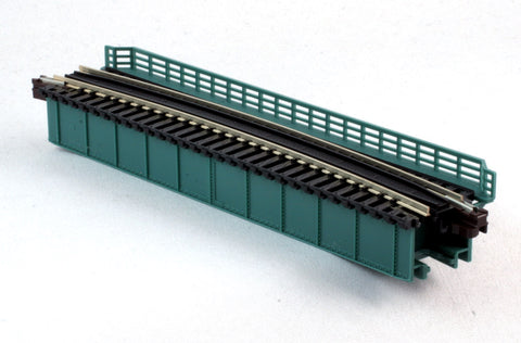 KA20-471 - Deck Girder Bridge - Single Track - Green (N Scale)