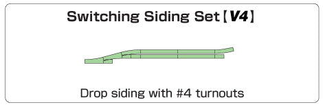 KA20-863-1 - Unitrack Switching Siding Set - V4 (N Scale)