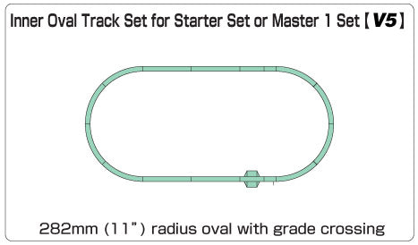 KA20-864-1 - Unitrack Inner Oval Starter Set - V5 (N Scale)