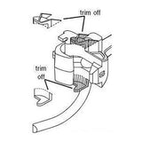 KD-118 - #118 "SF" Shelf All Metal Self Centering Whisker Coupler - Medium (9/32") Centerset Shank 2pr (HO Scale)