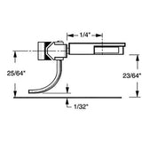 KD-23 - #23 20-Series Plastic Couplers with Gearboxes - Short (1/4") Centerset Shank (HO Scale)