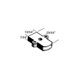 KD-234 - #234 Plastic Draft Gear Box & Lids for the #23, 24, 43, 44 & 45 Couplers - 10pr (HO Scale)