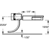 KD-24 - #24 20-Series Plastic Couplers with Gearboxes - Short (1/4") Underset Shank (HO Scale)