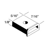 KD-242 - #242 Universal Black Box Snap Together Insulated Gear Boxes & Lids 10pr (HO Scale)