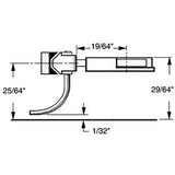 KD-28 - #28 Medium (19/64") Centerset Shank 2pr (HO Scale)