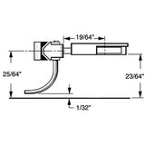 KD-28 - #28 Medium (19/64") Centerset Shank 2pr (HO Scale)