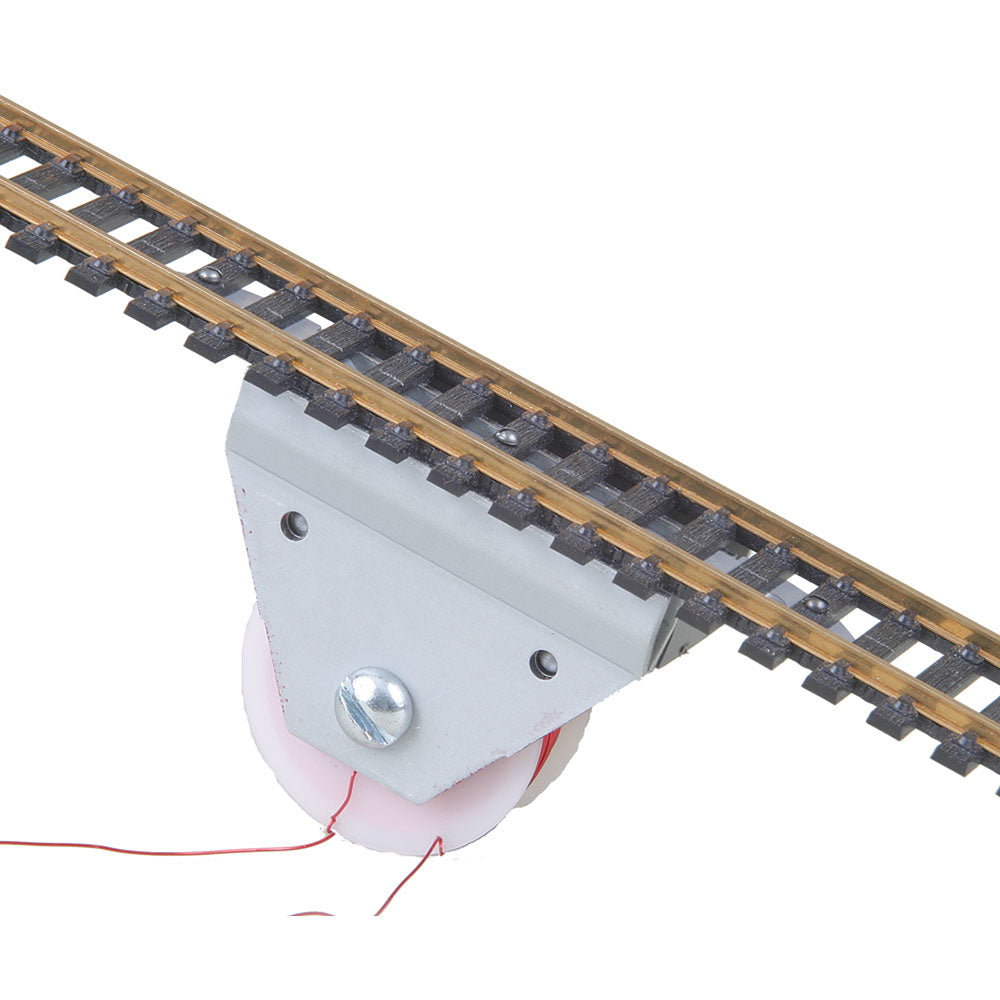 thumbnail image 2 of Kato 2-143 123mm Straight Magnetic Uncoupler Track (2 Pieces) – HO Scale 2 of 6