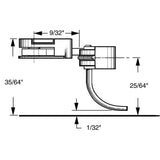 KD-32 - #32 Medium (9/32") Overset Shank 2pr (HO Scale)