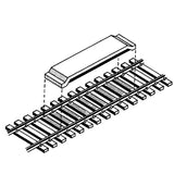 KD-321 - #321 Code 100 Delayed Between-the-Rails Uncoupler 1pr (HO Scale)