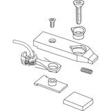 KD-451 - #451 Extended Swing Gearbox & Metal Whisker Coupler - Medium (9/32") Centerset Shank 1pr (HO Scale)