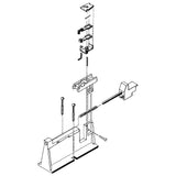 KD-702 - #702 Coupler Assembly Fixture for #711, 712, 713 & 714 Couplers (HO Scale)