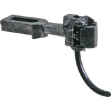 KD-745 - #745 Medium Centerset Shank Metal Coupler with Plastic Draft Gear Box - Black 2pr (O Scale)