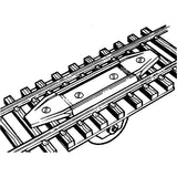 KD-810 - #810 Thru-the-Ties Delayed-Action Electric Uncoupler Kit (O Scale)