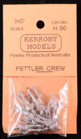 KM-H90 - Fettler Crew - 9 (HO Scale)