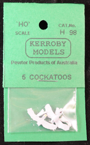 KM-H98 - Cockatoos (HO Scale)